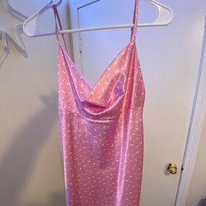 Zara silk slip dress size L